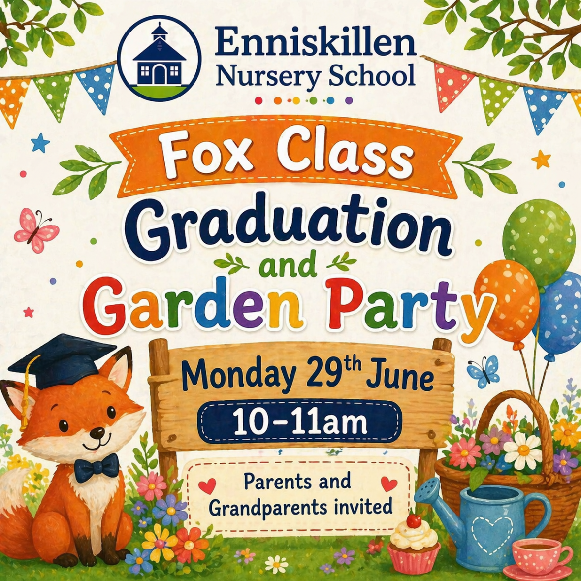 Fox Class Graduation and Garden Party